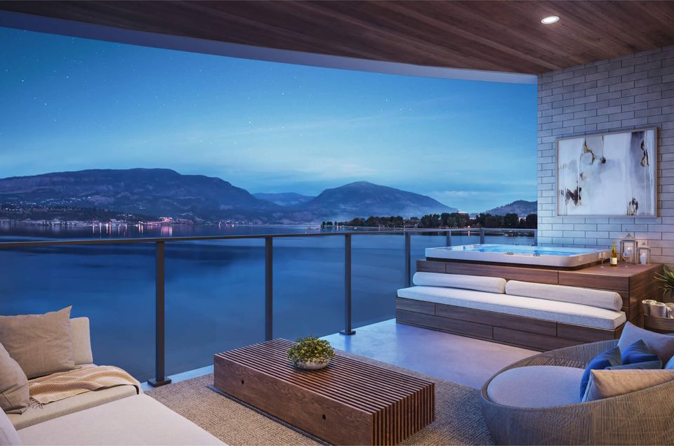 Views at Aqua Waterfront Village, Kelowna